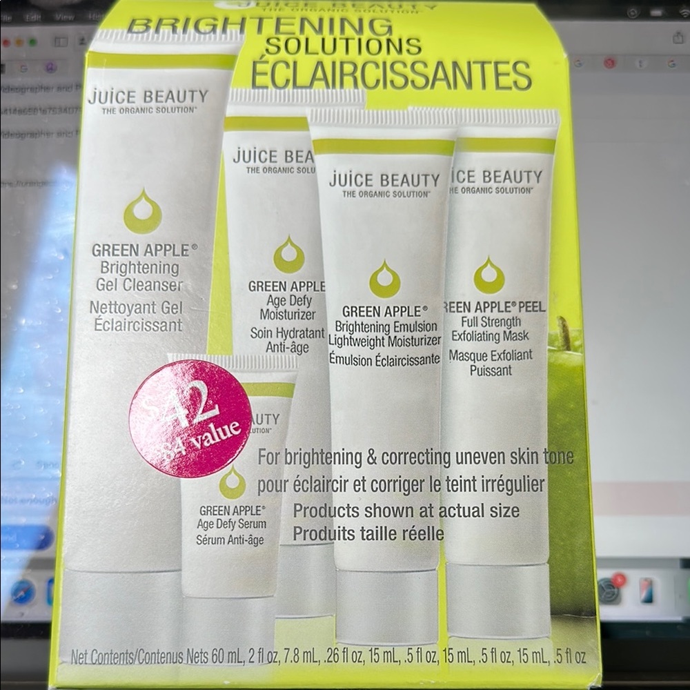 Juice Beauty Green Apple Brightening Skincare Set